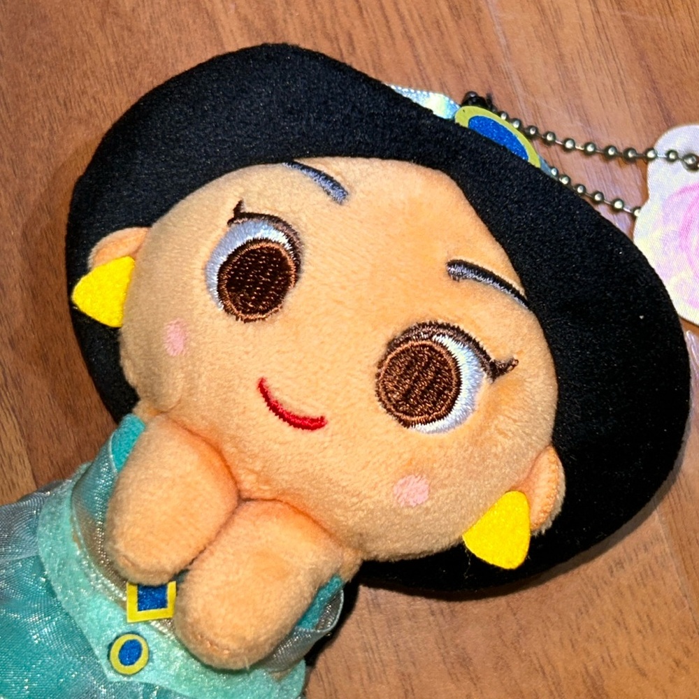 Disney Japan Jasmine Mini Plush Bag Charm - Picture 2 of 10